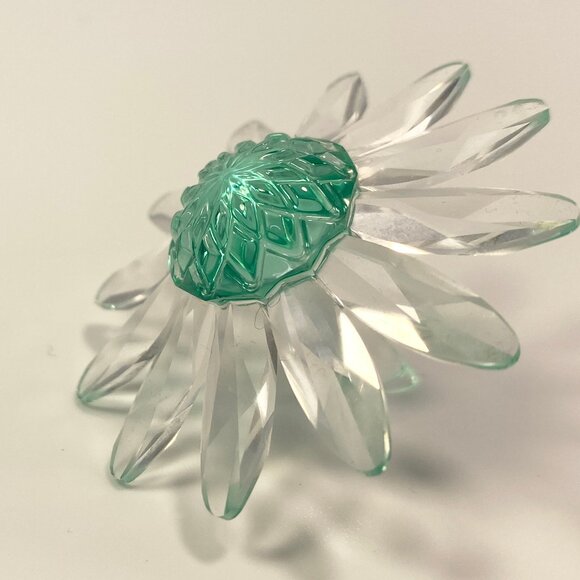 Swarovski Crystal SCS Green Daisy Flower Figurine, Box - Picture 5 of 11